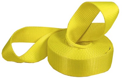 Vehicle recovery strap in - vehicle,